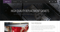 Desktop Screenshot of gasketninja.com
